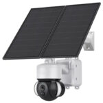 SECTEC smart ηλιακή κάμερα ST-518, 3MP, 4G, PIR, PTZ, SD, 20000mAh, IP65 - Image 2