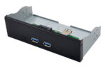 POWERTECH front panel 5.25" σε 2x USB 3.1 & 2x USB-C, VL820 - Image 2