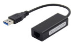 Αντάπτορας δικτύου ST735, USB, 1000Mbps Ethernet, μαύρος - Image 2