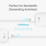 TP-LINK Passthrough Powerline Starter Kit TL-PA8010P, AV1300, Ver: 3.0 - Image 2