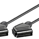 GOOBAY καλώδιο Scart 21pin σε Scart 21pin 50177, 7m, μαύρο