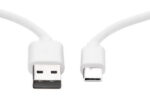 CABLETIME καλώδιο USB-C σε USB U323A, 3A, 480Mbps, 1m, λευκό