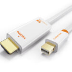CABLETIME καλώδιο mini DisplayPort σε HDMI CT-03G4K60, 4K, 1.8m, λευκό