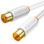 CABLETIME καλώδιο κεραίας CT-AV101, 75 Ohm, 2m, λευκό