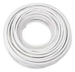 MABIKAL καλώδιο κεραίας 75Ohm, 1mm, 100m, λευκό