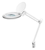 GOOBAY μεγεθυντικός φακός 60361 με σφιγκτήρα, LED, 3 διόπτρες, λευκός