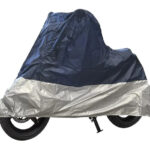 PROPLUS κουκούλα μηχανής 610257 με θήκη, XL 246x104x127cm, μπλε/ασημί