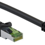 GOOBAY καλώδιο δικτύου 61095, CAT 8.1 S/FTP, copper, GHMT, 3m, μαύρο