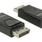 DELOCK αντάπτορας DisplayPort σε HDMI 66234, 4K/30Hz, Passive, μαύρος