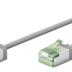 GOOBAY καλώδιο δικτύου 74349, CAT 8.1 U/FTP, ultra slim, copper, 40Gbps, 5m, γκρι