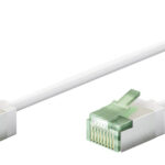 GOOBAY καλώδιο δικτύου 74363, CAT 8.1 U/FTP, ultra slim, copper, 2000MHz, 5m, λευκό