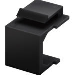 GOOBAY κάλυμμα προστασίας για θύρα Keystone 79990, μαύρο, 4τμχ