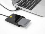 DELOCK card reader 91724 για smart card, USB σύνδεση, 480Mbps, μαύρο - Image 2