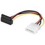 GOOBAY καλώδιο τροφοδοσίας 4 pin σε SATA 93030, 0.13m