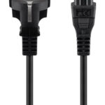 GOOBAY καλώδιο τροφοδοσίας 93586, 0.75mm², 1.8m, μαύρο