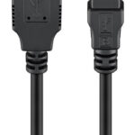 GOOBAY καλώδιο USB 2.0 σε USB Mini 93623, copper, 1.5m, μαύρο