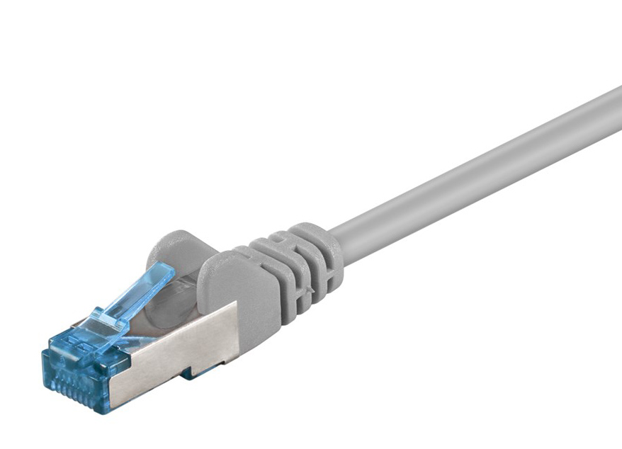 93659 GOOBAY καλώδιο δικτύου 93659, CAT 6A S/FTP, 500 MHz, Copper, 0.5m, γκρι - Image 1