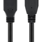 GOOBAY καλώδιο USB 3.0 σε USB 3.0 micro Τype B 95026, 1.8m, μαύρο