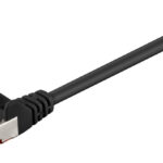 GOOBAY καλώδιο δικτύου 95468, CAT 6 S/FTP (PiMF), CCA, 0.5m, μαύρο