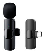 APEXEL ασύρματο μικρόφωνο APL-MIC003, USB-C, 2.4GHz, μαύρο