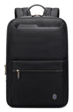 ARCTIC HUNTER τσάντα πλάτης B00410 με θήκη laptop 15.6", πτυσσόμενη, 21L, μαύρη
