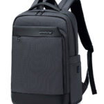 ARCTIC HUNTER τσάντα πλάτης B00672 με θήκη laptop 15.6", 15L, γκρι