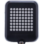 Έξυπνος οπίσθιος φωτισμός ποδηλάτου BIKE-0034, LED, μπαταρία, USB, μαύρο