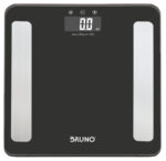 BRUNO ψηφιακή ζυγαριά με λιπομετρητή BRN-0056, έως 180kg, μαύρη