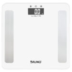 BRUNO ψηφιακή ζυγαριά με λιπομετρητή BRN-0057, έως 180kg, λευκή
