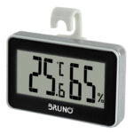 BRUNO ψηφιακό θερμόμετρο & υγρασιόμετρο BRN-0081, °C & °F, λευκό
