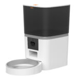 BRUNO smart ταΐστρα κατοικίδιων BRN-0237, κάμερα 2MP με night vision, 6L, WiFi, λευκή