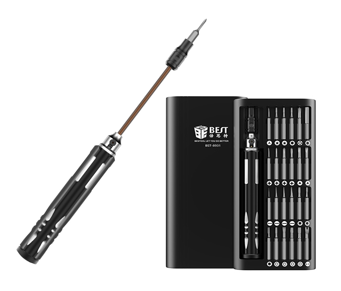 BST-8931 BEST set κατσαβιδιών ακριβείας BST-8931, 24 τεμάχια - Image 1