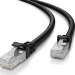 POWERTECH καλώδιο δικτύου CAB-N204, Cat 5e U/UTP, CCA 26AWG, 20m, μαύρο