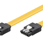 POWERTECH καλώδιο SATA III CAB-W045, 6 Gb/s, 0.70m, κίτρινο