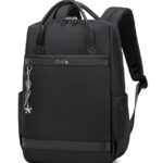 CHANTRIA γυναικεία τσάντα πλάτης CB00639 με θήκη laptop 14", 12.5L, μαύρη