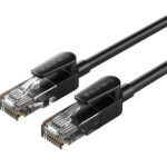 CABLETIME καλώδιο δικτύου CT-CAT6U, CAT 6 UTP, 250 MHz, CCA, 5m, μαύρο