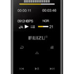 RUIZU MP3 player D29 με ηχείο, 1.8", 16GB, Bluetooth, ελληνικό μενού, μαύρο