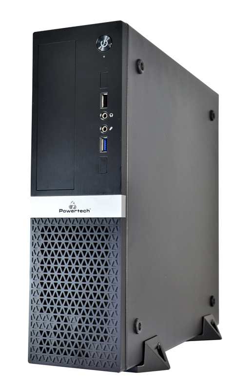 DMPC-0156 POWERTECH PC DMPC-0156 INTEL CPU i3-12100, 8GB/256GB SSD, Windows 11 Pro - Image 1