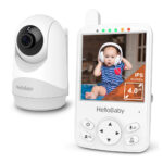 HELLOBABY ενδοεπικοινωνία μωρού HB6241 με κάμερα & οθόνη 4", 720p, PTZ