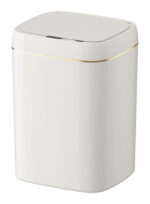 HOME USE κάδος απορριμμάτων HUH-0188 με φωτοκύτταρο, 13lt, λευκός