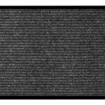 HOME USE πατάκι εισόδου HUH-0208, αντιολισθητικό, 90x60cm, 6mm πάχος, γκρι
