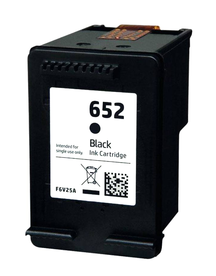 INK-H652XLB Συμβατό Inkjet για HP 652 XL, 14ml, μαύρο - Image 1