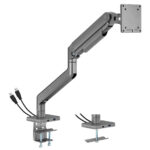 BRATECK βάση γραφείου οθόνης LDT74-C012UC, 17-49", έως 20kg, heavy duty