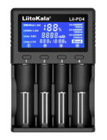 LIITOKALA φορτιστής LII-PD4 για μπαταρίες NiMH/CD, Li-Ion, IMR, 4 slots