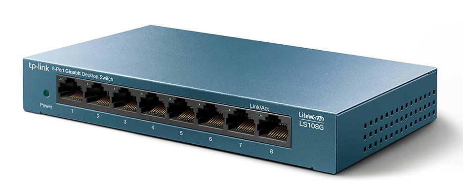 LS108G TP-LINK Desktop Switch LS108G, 8-port 10/100/1000Mbps, Ver. 1.0 - Image 1