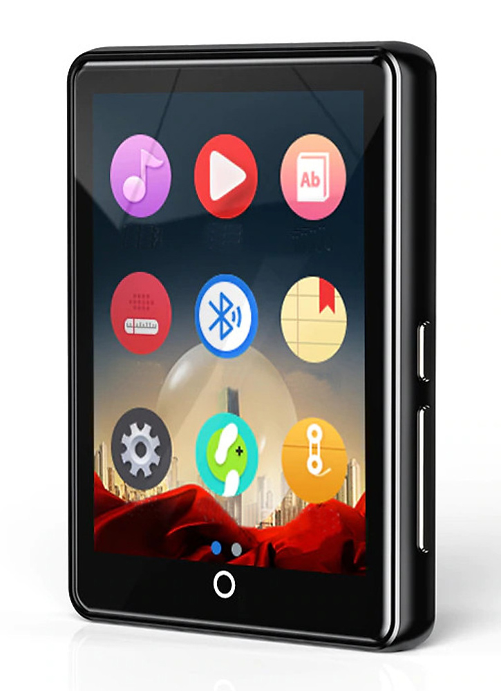 M7-16GB RUIZU MP3 player M7 με οθόνη αφής 2.8", 16GB, ελληνικό μενού, μαύρο - Image 1