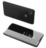 POWERTECH θήκη Clear view MOB-1515, Huawei P Smart 2020, μαύρη