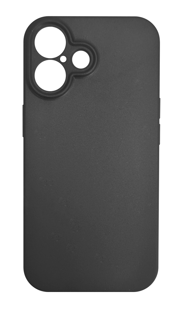 MOB-1968 POWERTECH θήκη MATT MOB-1968 για iPhone 16 Plus, μαύρη - Image 1