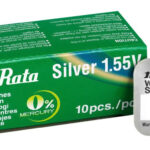 MURATA μπαταρία Silver Oxide για ρολόγια SR616SW, 1.55V, No 321, 10τμχ