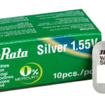 MURATA μπαταρία Silver Oxide για ρολόγια SR916SW, 1.55V, No373, 10τμχ